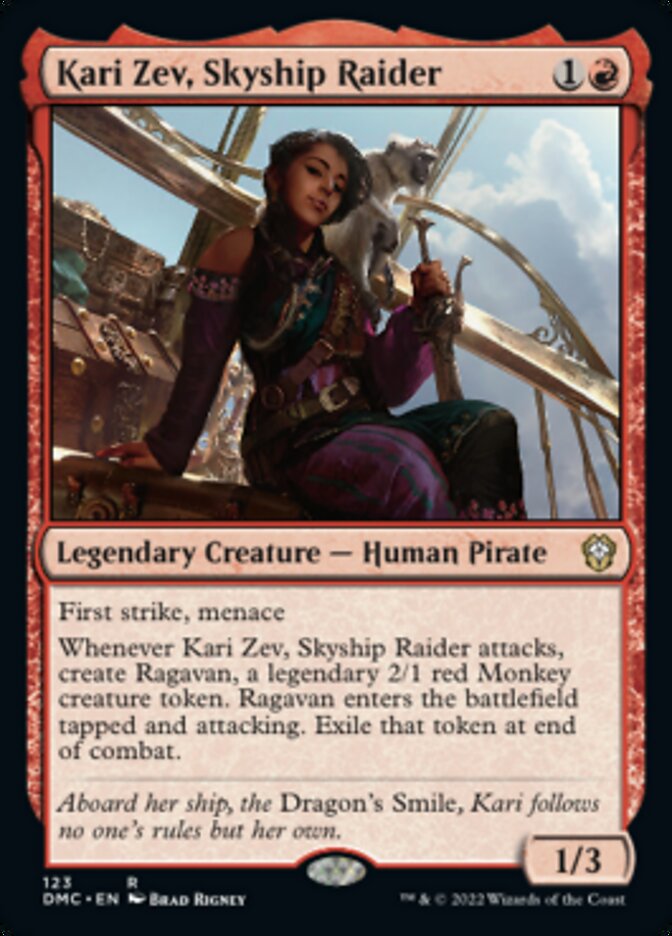 Kari Zev, Skyship Raider [Dominaria United Commander] | Silver Goblin