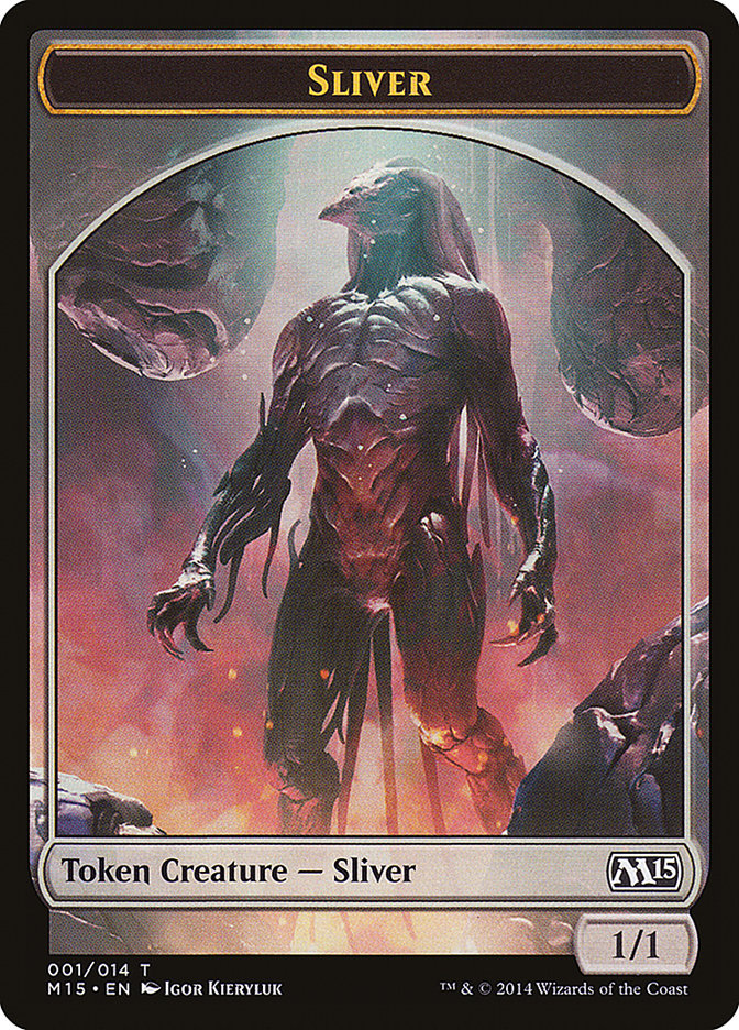 Sliver Token [Magic 2015 Tokens] | Silver Goblin