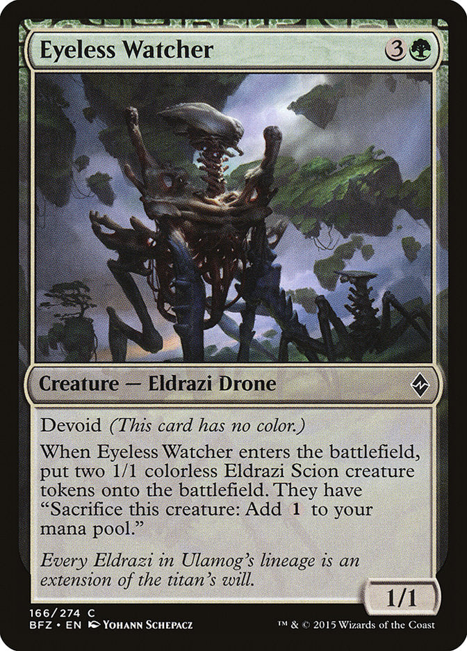 Eyeless Watcher [Battle for Zendikar] | Silver Goblin