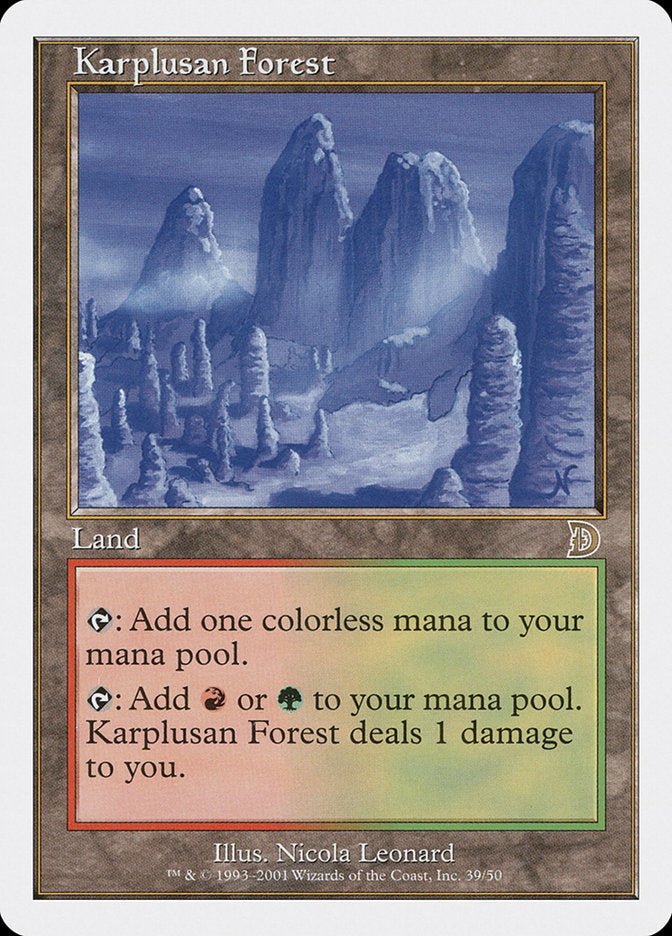 Karplusan Forest [Deckmasters] | Silver Goblin