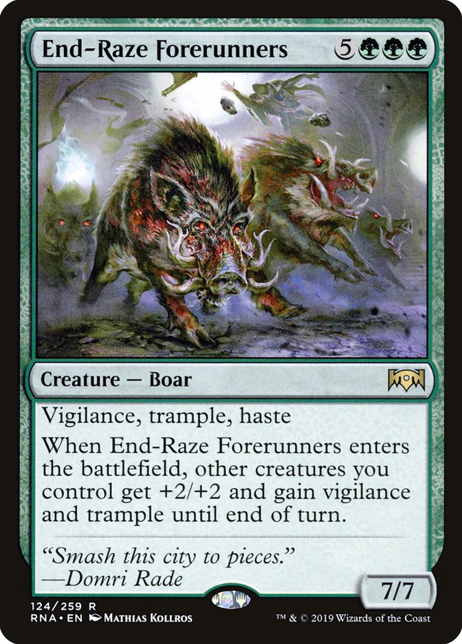 End-Raze Forerunners [Ravnica Allegiance] | Silver Goblin