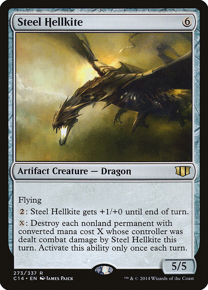 Steel Hellkite [Commander 2014] | Silver Goblin
