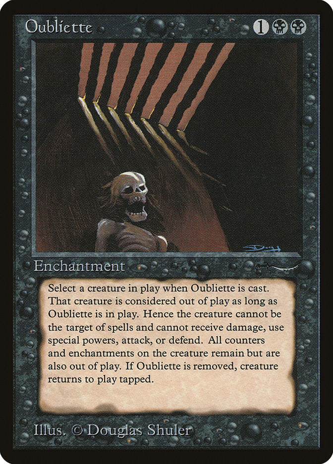 Oubliette (Light Mana Cost) [Arabian Nights] | Silver Goblin