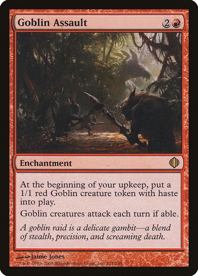 Goblin Assault [Shards of Alara] | Silver Goblin