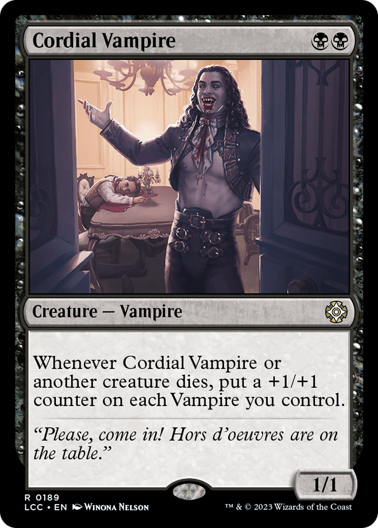 Cordial Vampire [The Lost Caverns of Ixalan Commander] | Silver Goblin