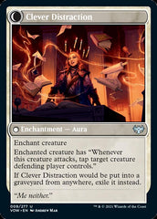 Distracting Geist // Clever Distraction [Innistrad: Crimson Vow] | Silver Goblin