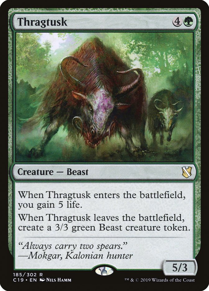 Thragtusk [Commander 2019] | Silver Goblin