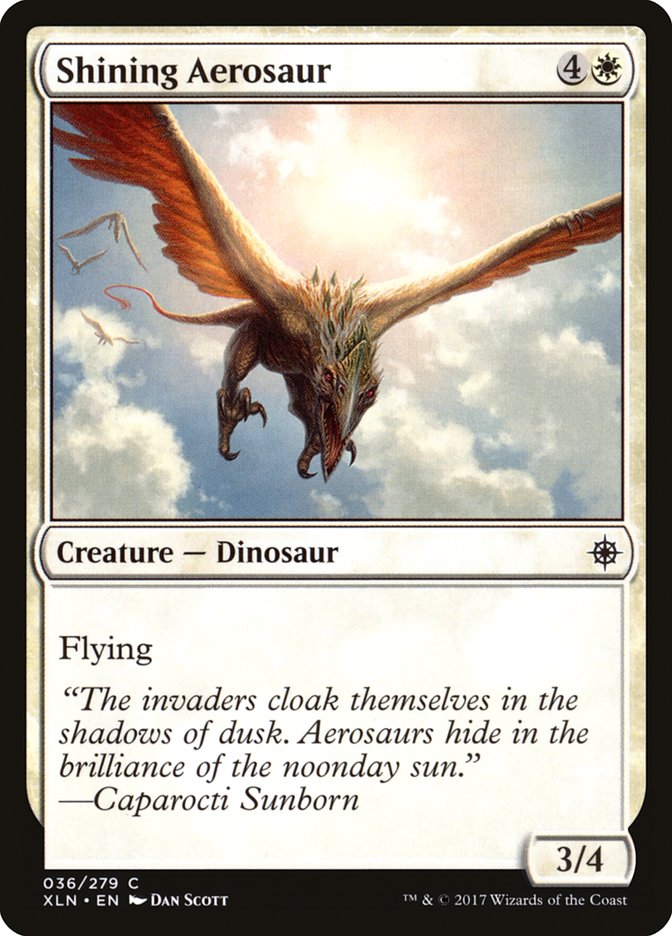 Shining Aerosaur [Ixalan] | Silver Goblin