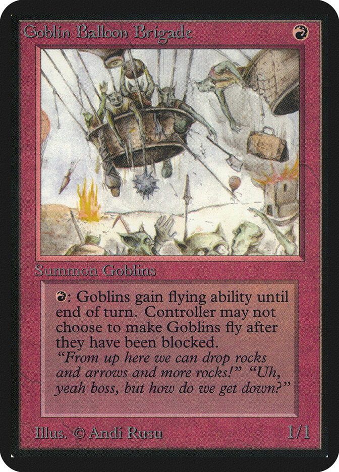 Goblin Balloon Brigade [Alpha Edition] | Silver Goblin