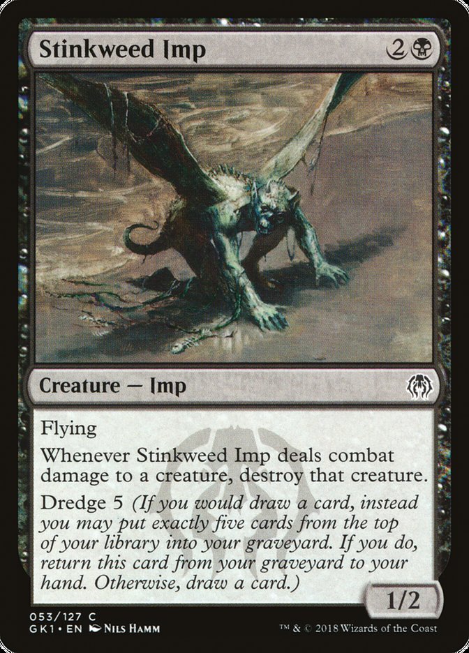 Stinkweed Imp [Guilds of Ravnica Guild Kit] | Silver Goblin