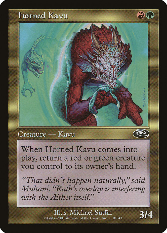 Horned Kavu [Planeshift] | Silver Goblin
