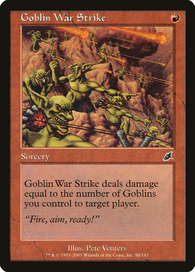 Goblin War Strike [Scourge] | Silver Goblin