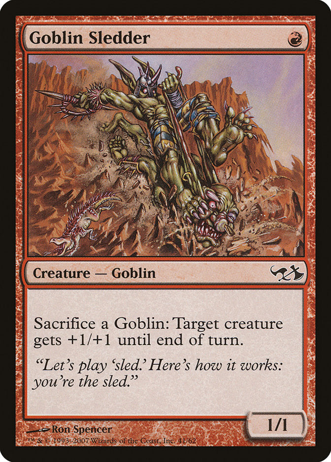 Goblin Sledder [Duel Decks: Elves vs. Goblins] | Silver Goblin