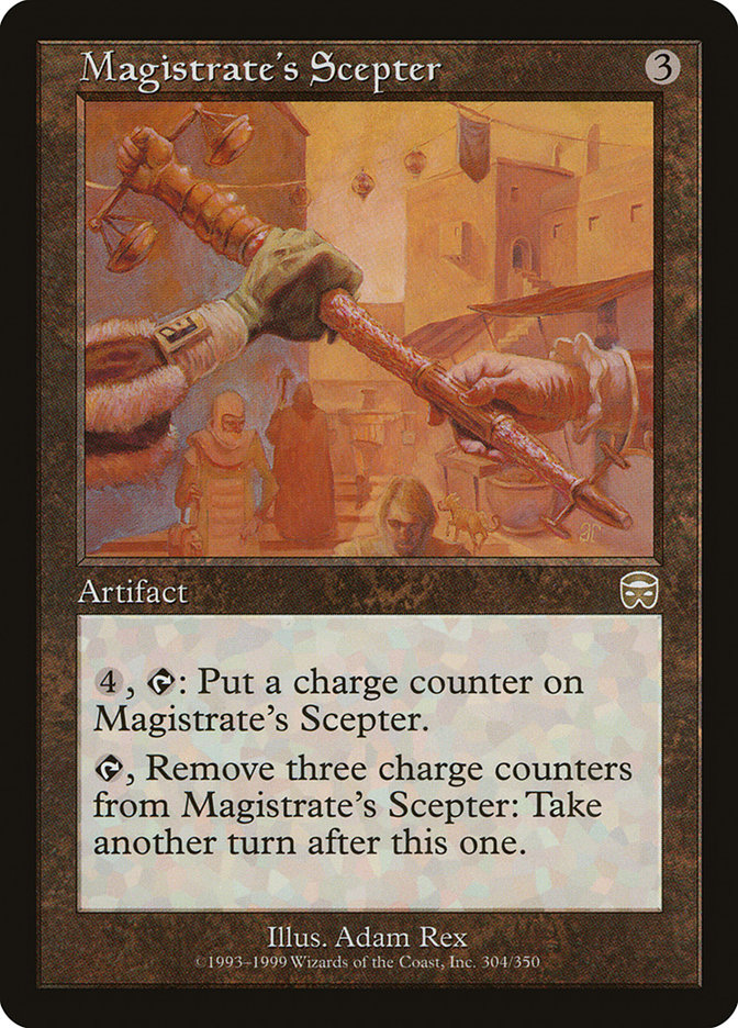 Magistrate's Scepter [Mercadian Masques] | Silver Goblin