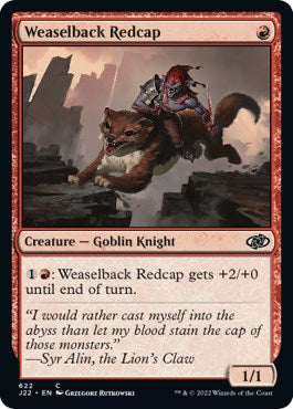 Weaselback Redcap [Jumpstart 2022] | Silver Goblin