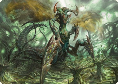 Zopandrel, Hunger Dominus Art Card [Phyrexia: All Will Be One Art Series] | Silver Goblin