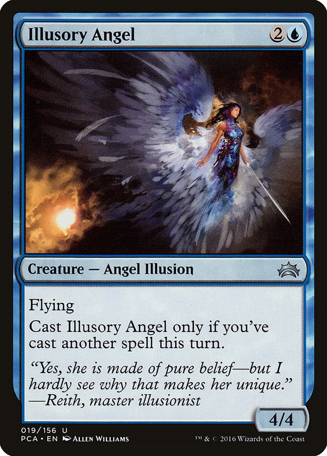 Illusory Angel [Planechase Anthology] | Silver Goblin