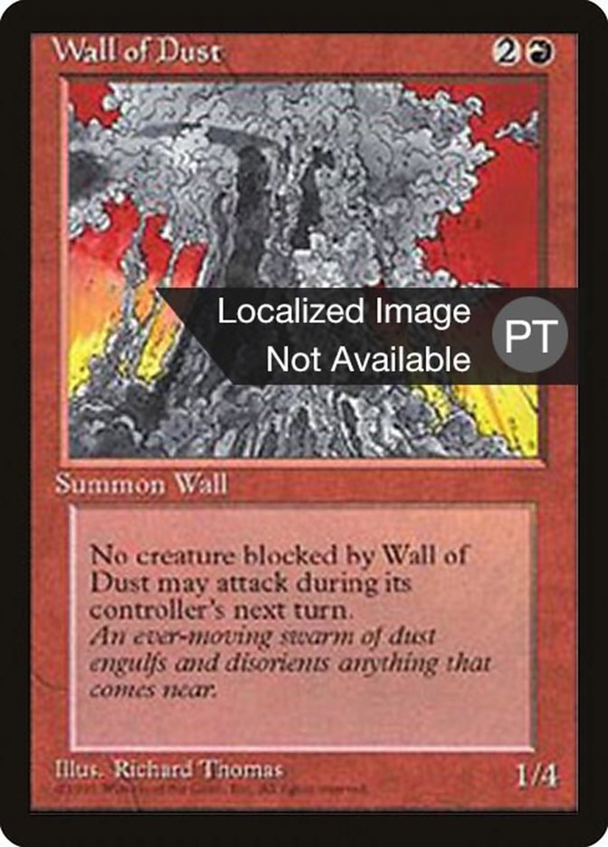 Wall of Dust [Fourth Edition (Foreign Black Border)] | Silver Goblin