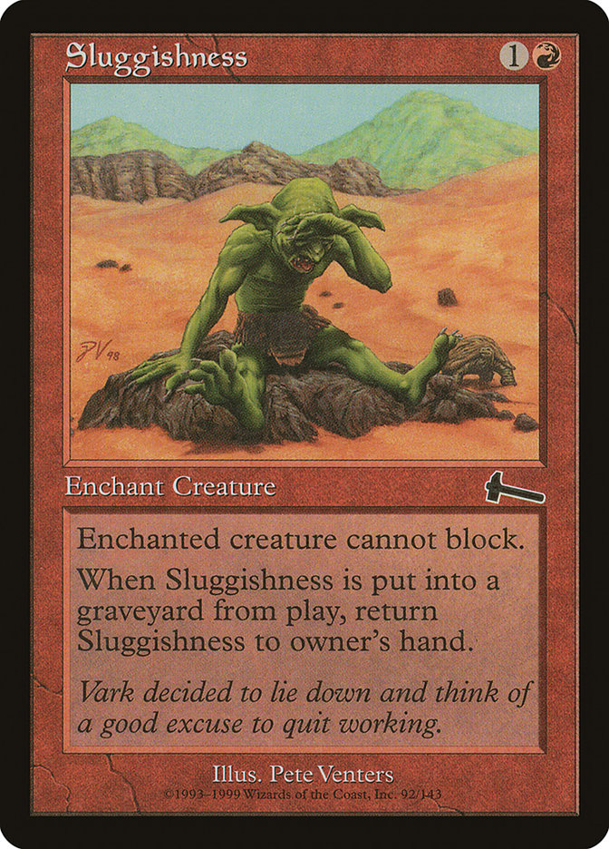 Sluggishness [Urza's Legacy] | Silver Goblin