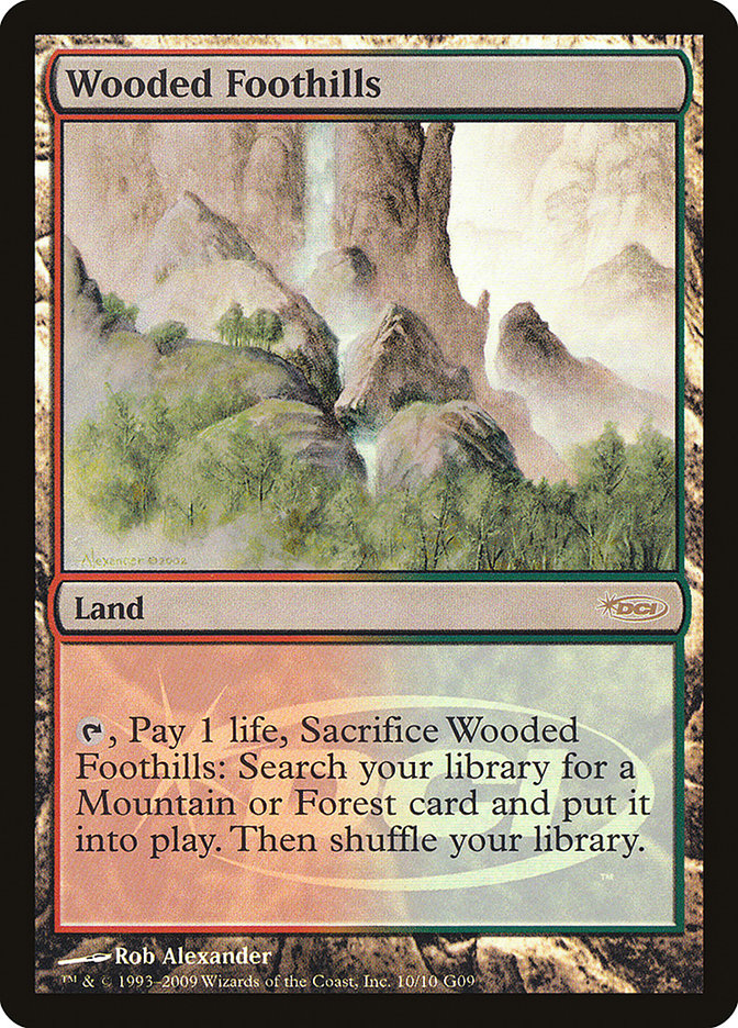 Wooded Foothills [Judge Gift Cards 2009] | Silver Goblin