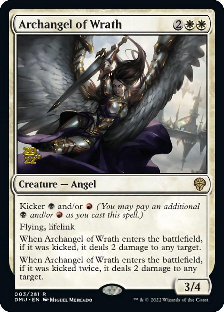 Archangel of Wrath [Dominaria United Prerelease Promos] | Silver Goblin