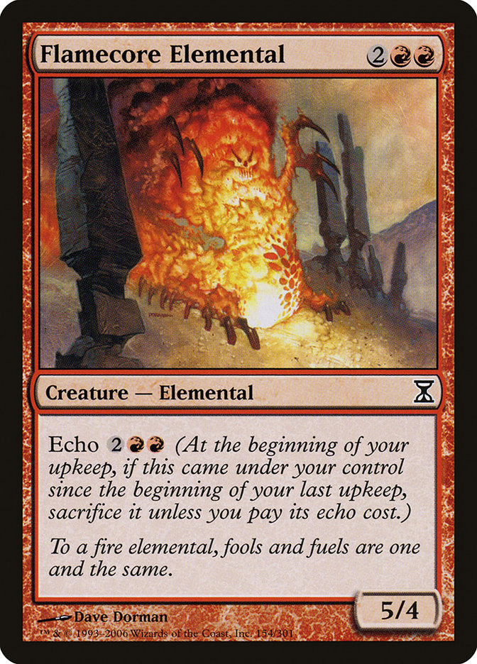 Flamecore Elemental [Time Spiral] | Silver Goblin