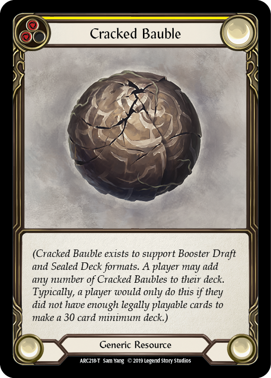 Cracked Bauble [ARC218-T] (Arcane Rising)  1st Edition Normal | Silver Goblin