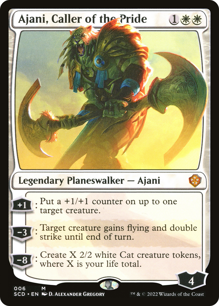 Ajani, Caller of the Pride [Starter Commander Decks] | Silver Goblin