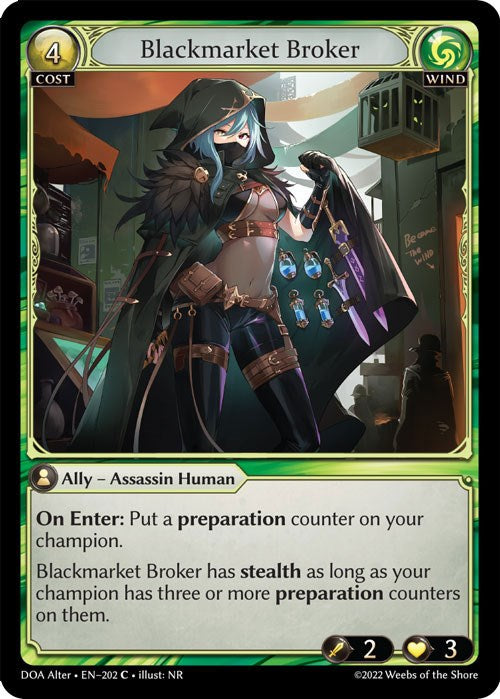 Blackmarket Broker (202) [Dawn of Ashes: Alter Edition] | Silver Goblin