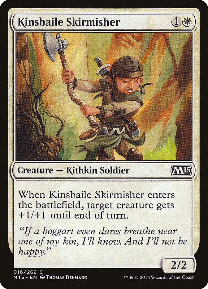 Kinsbaile Skirmisher [Magic 2015] | Silver Goblin