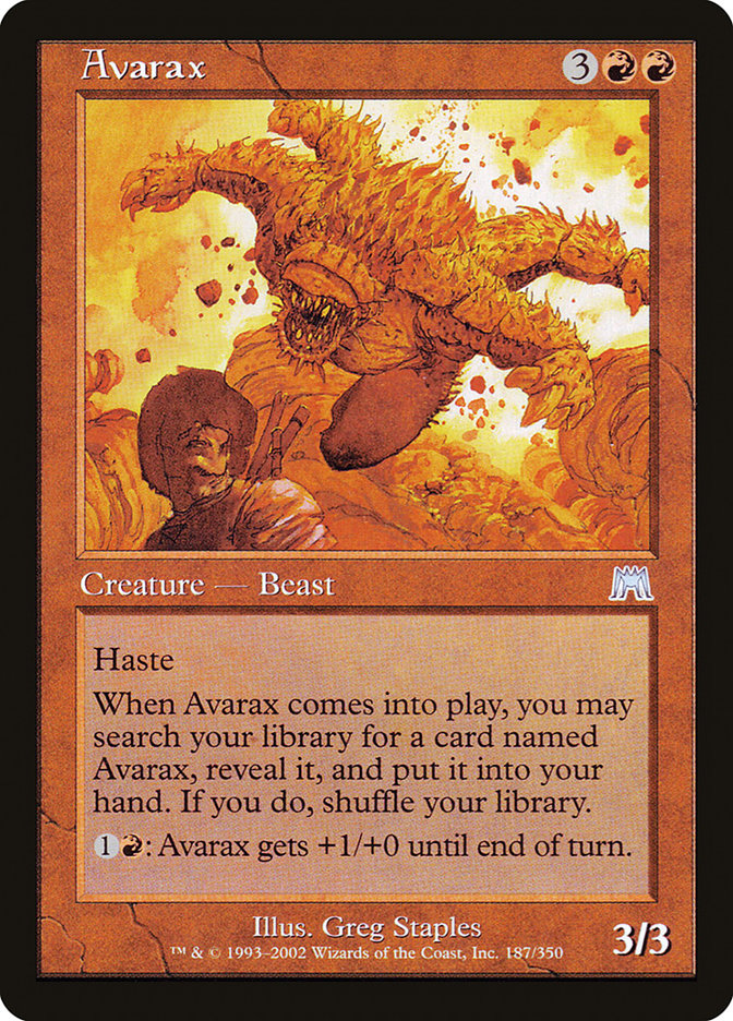 Avarax [Onslaught] | Silver Goblin
