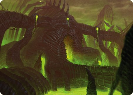 The Dross Pits Art Card [Phyrexia: All Will Be One Art Series] | Silver Goblin