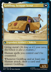 Goldbug, Humanity's Ally // Goldbug, Scrappy Scout [Transformers] | Silver Goblin