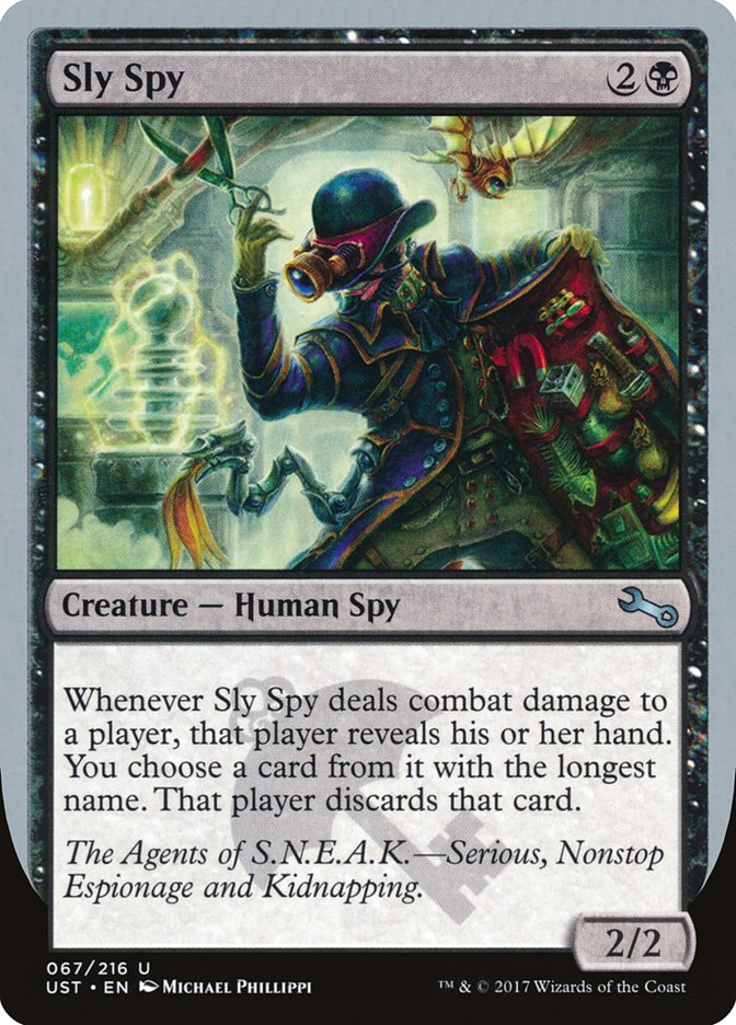 Sly Spy ("Serious, Nonstop Espionage and Kidnapping") [Unstable] | Silver Goblin