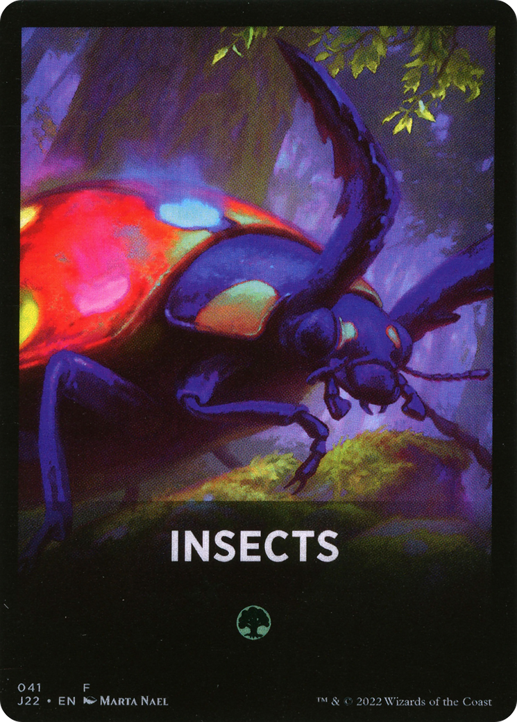 Insects Theme Card [Jumpstart 2022 Front Cards] | Silver Goblin