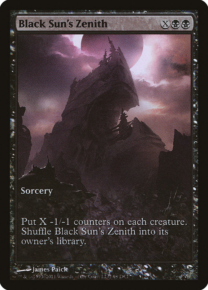 Black Sun's Zenith (Extended Art) [Mirrodin Besieged Promos] | Silver Goblin
