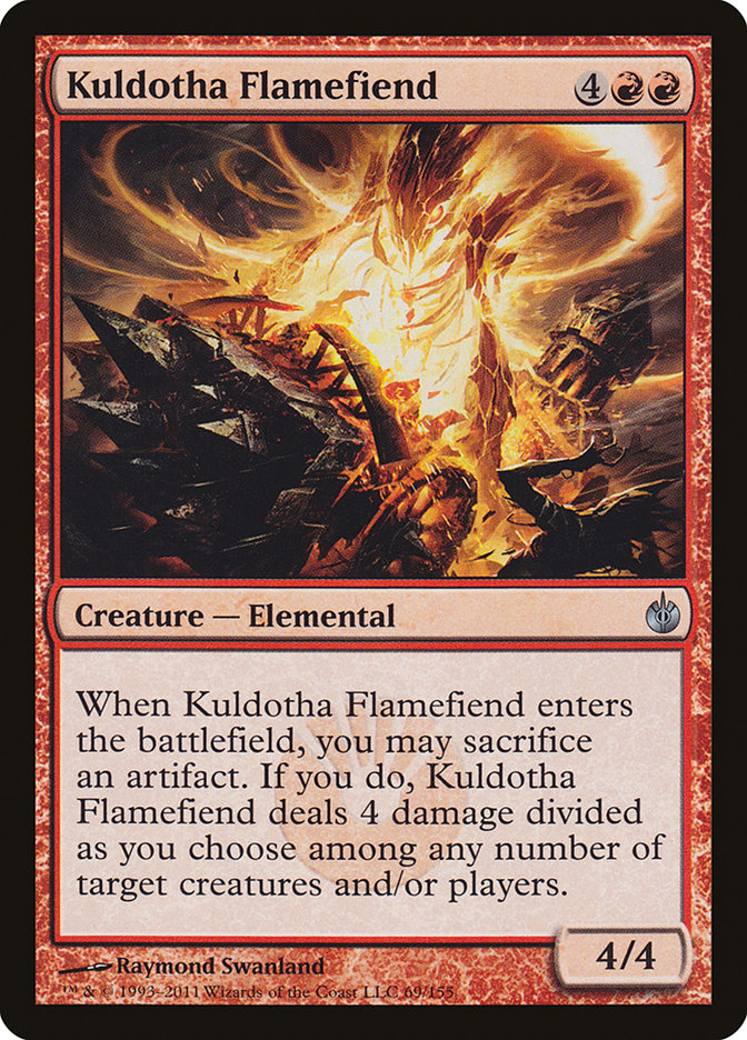 Kuldotha Flamefiend [Mirrodin Besieged] | Silver Goblin