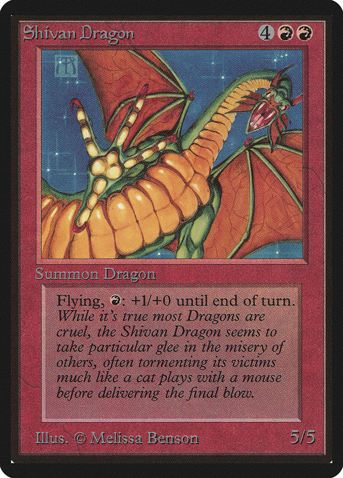 Shivan Dragon [Beta Edition] | Silver Goblin