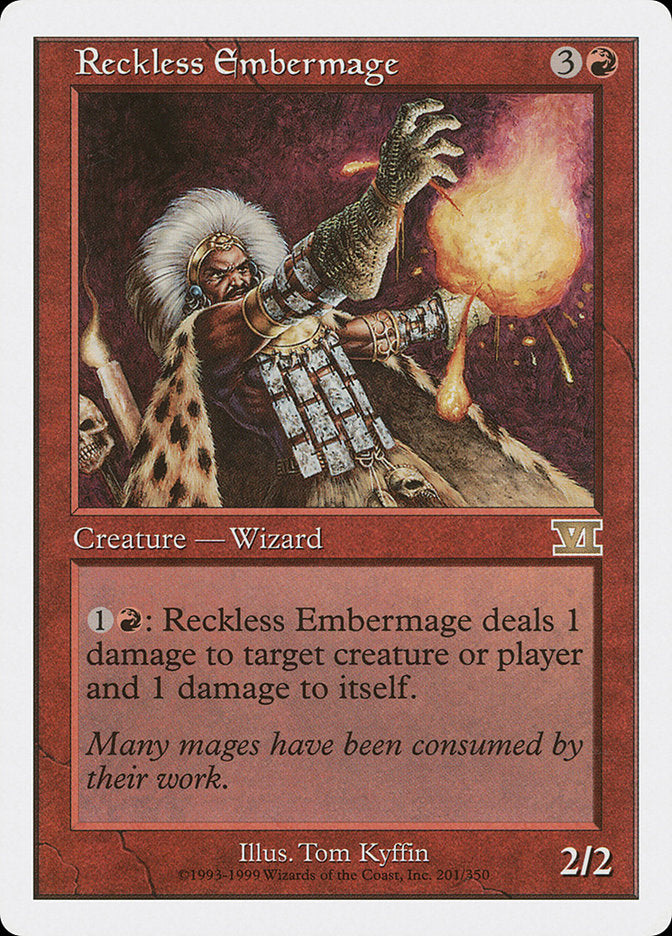 Reckless Embermage [Classic Sixth Edition] | Silver Goblin