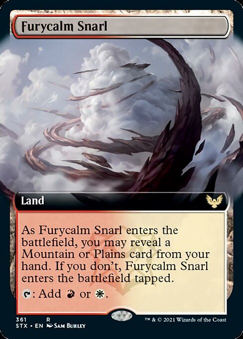 Furycalm Snarl (Extended Art) [Strixhaven: School of Mages] | Silver Goblin