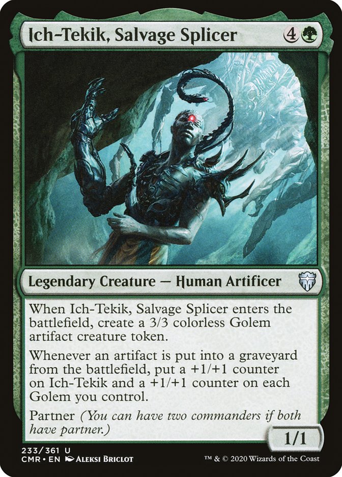 Ich-Tekik, Salvage Splicer [Commander Legends] | Silver Goblin