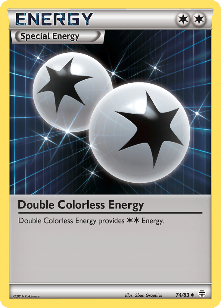 Double Colorless Energy (74/83) [XY: Generations] | Silver Goblin