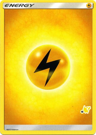 Lightning Energy (Pikachu Stamp #18) [Battle Academy 2020] | Silver Goblin