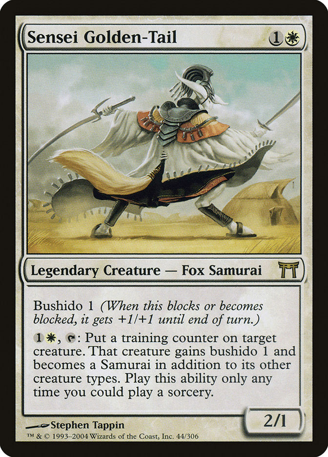 Sensei Golden-Tail [Champions of Kamigawa] | Silver Goblin