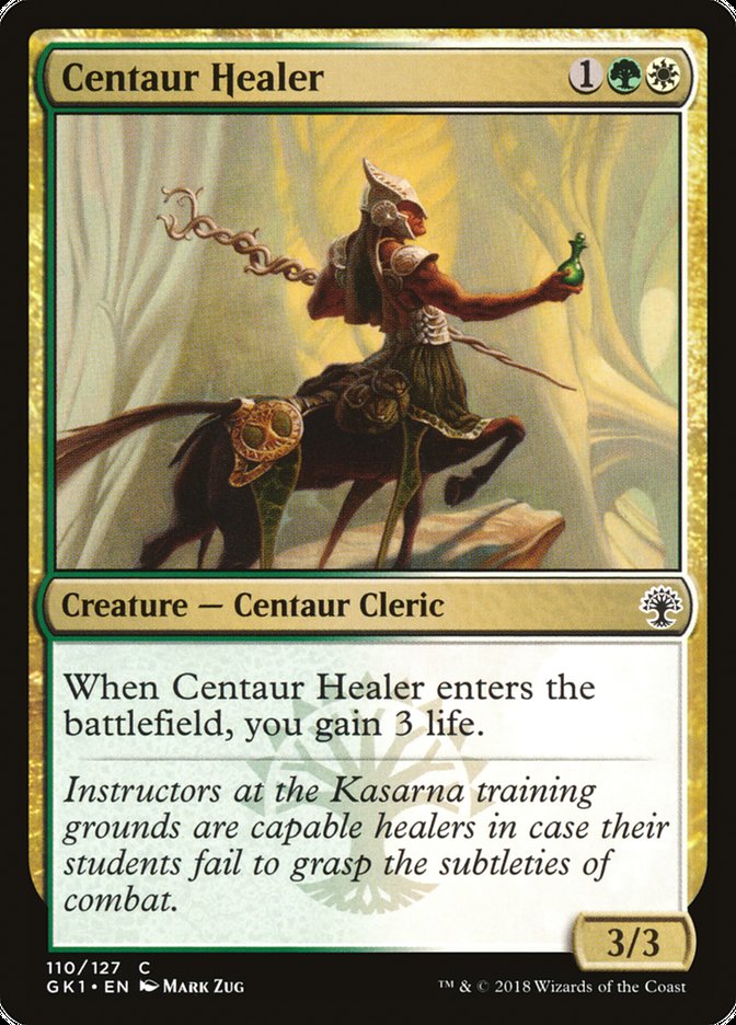 Centaur Healer [Guilds of Ravnica Guild Kit] | Silver Goblin