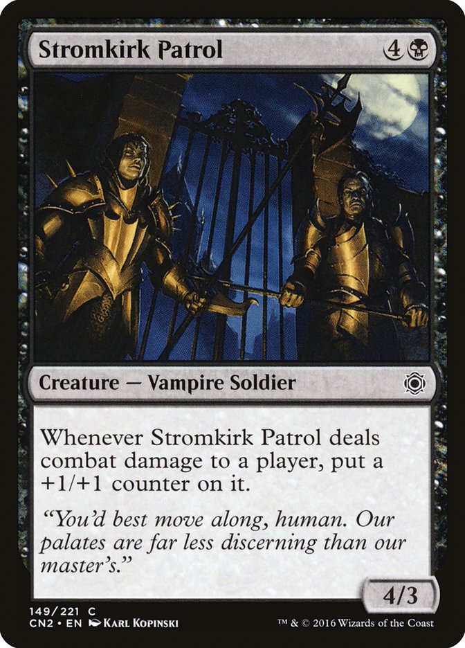 Stromkirk Patrol [Conspiracy: Take the Crown] | Silver Goblin