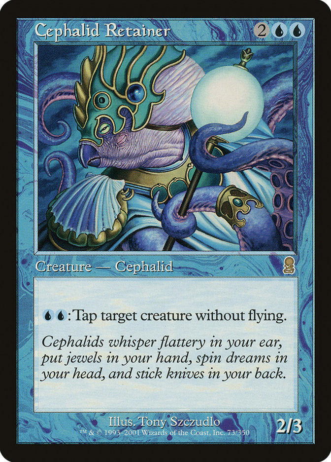 Cephalid Retainer [Odyssey] | Silver Goblin