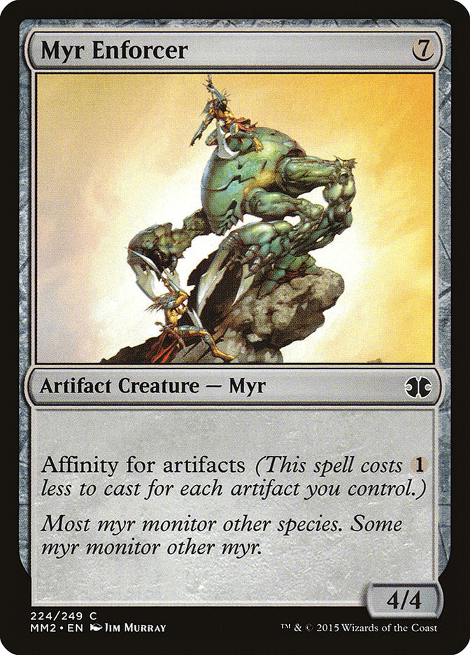 Myr Enforcer [Modern Masters 2015] | Silver Goblin