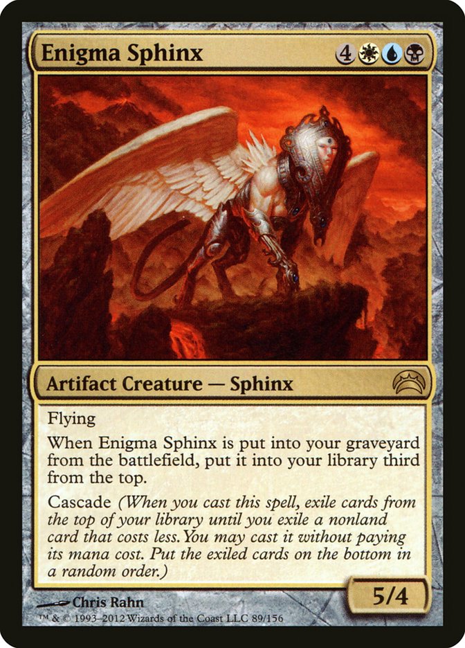 Enigma Sphinx [Planechase 2012] | Silver Goblin