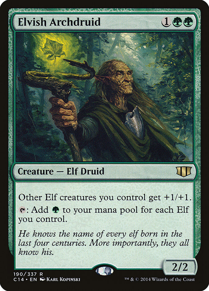Elvish Archdruid [Commander 2014] | Silver Goblin